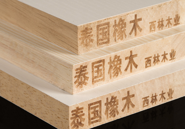 ENF级进口橡胶木实木生态板